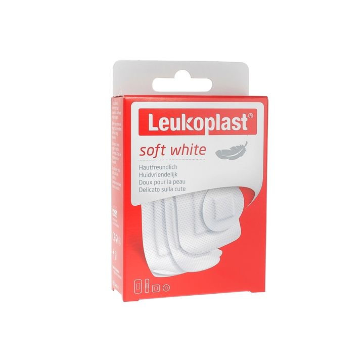 Leukoplast Soft White Pansements BSN Médical - boîte de 30 pansements