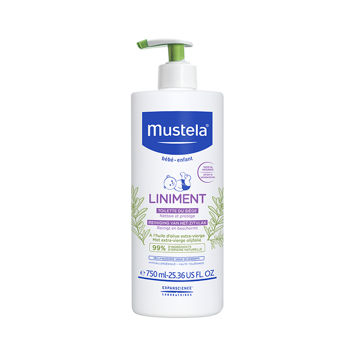 Liniment Mustela - flacon-pompe de 750 ml