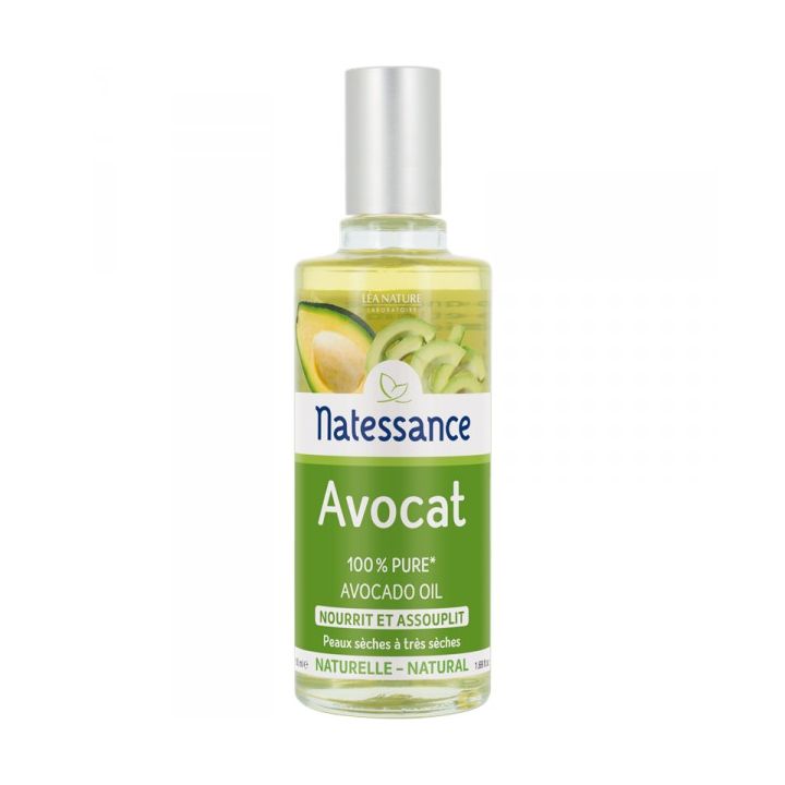 Natessance Huile d'avocat Léa Nature - flacon de 50 ml