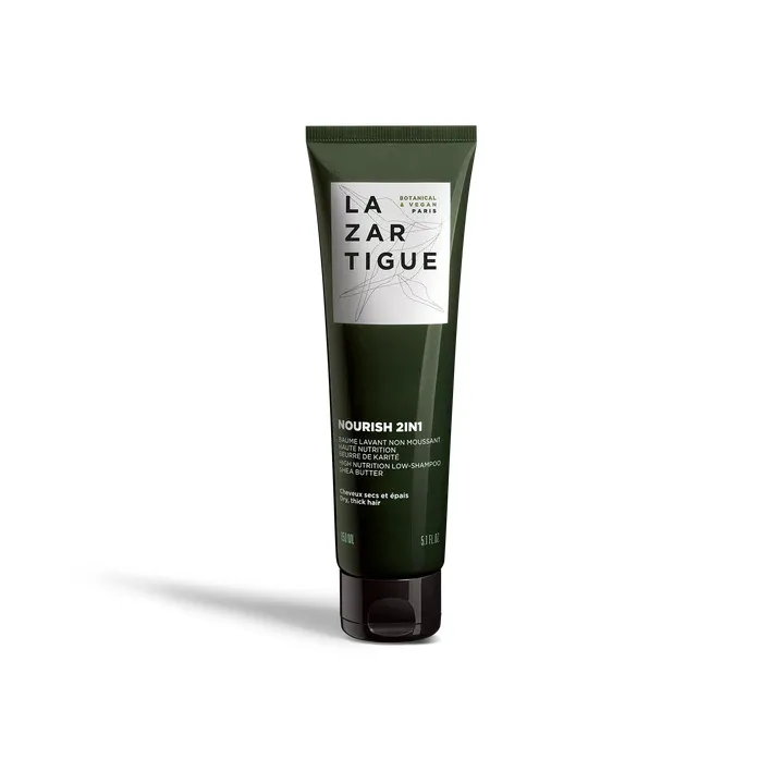 Nourish 2in1 Baume lavant non moussant haute nutrition Lazartigue - tube de 150ml