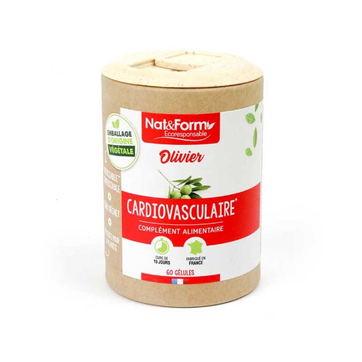 Olivier Ecoresponsable Nat&Form - Boite de 60 gélules