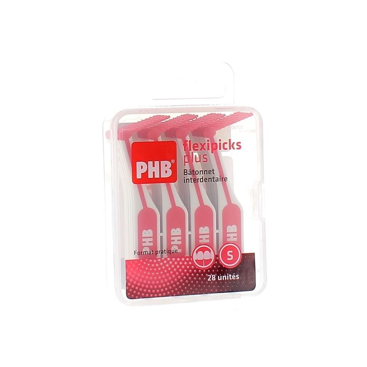PHB Flexipicks Plus bâtonnet interdentaire Crinex - 28 unités