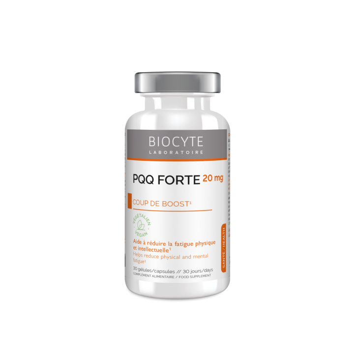 PQQ Forte Biocyte - boîte de 30 gélules