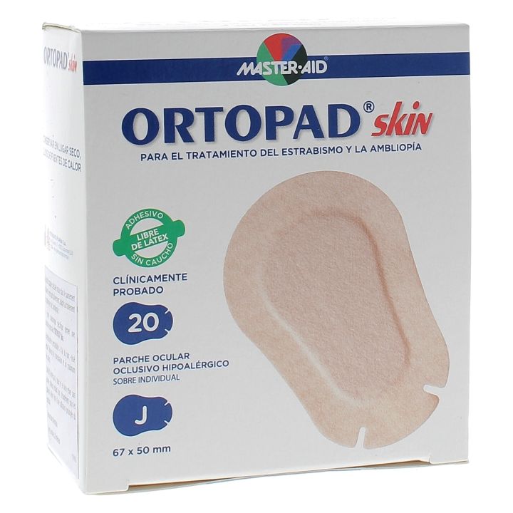 Pansement ophtalmique Skin Ortopad - boîte de 20 pansements