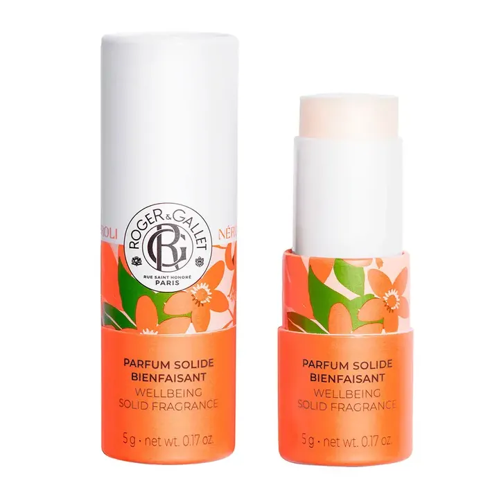 Parfum solide bienfaisant néroli Roger & Gallet - stick de 5g