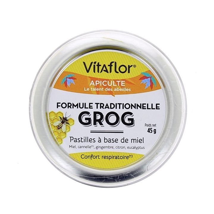 Pastilles Grog Vitaflor - boîte de 45gr