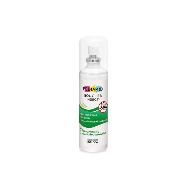 Pediakid bouclier insect' aux huiles essentielles - spray de 100 ml