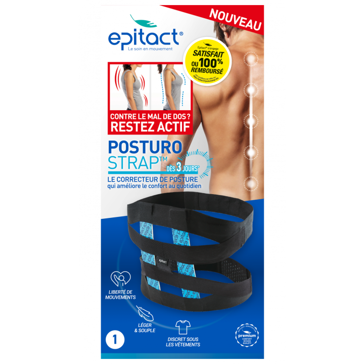 PosturoStrap Correcteur de posture de dos Epitact - un correcteur