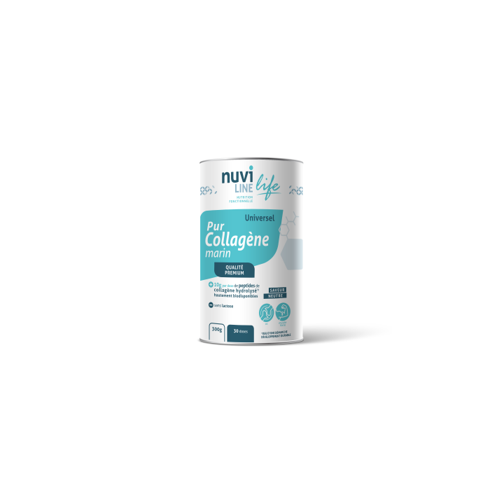 Pur collagène marin universel Nuviline - pot de 300g