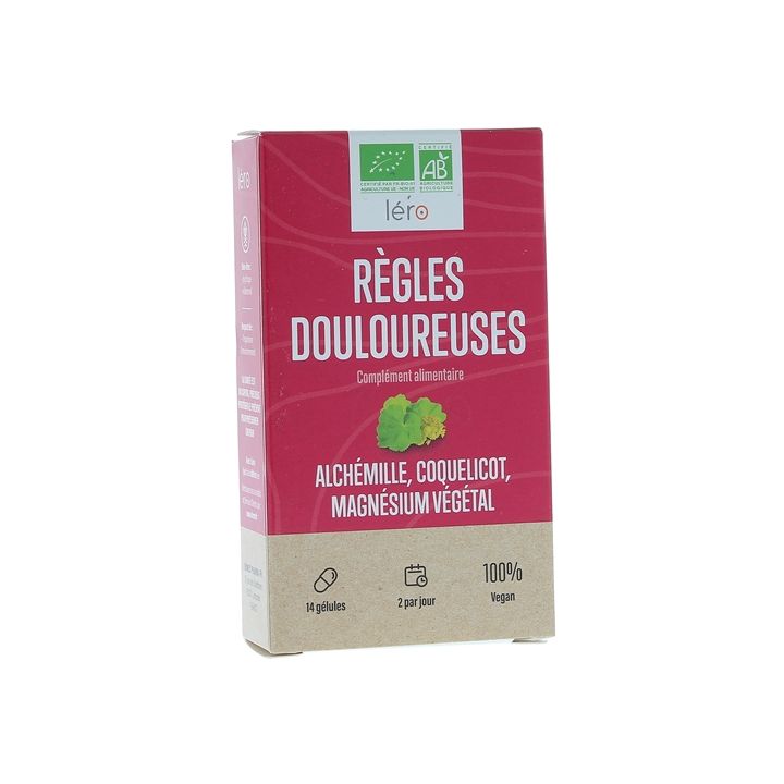Règles douloureuses Léro - boite de 14 gélules