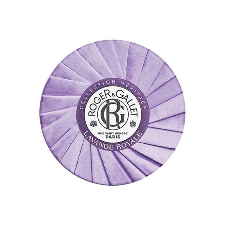 Savon parfumé Lavande Royale Roger & Gallet - pain de 100 g