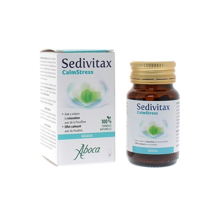 Sedivitax Calmstress Aboca - boîte de 30 gélules