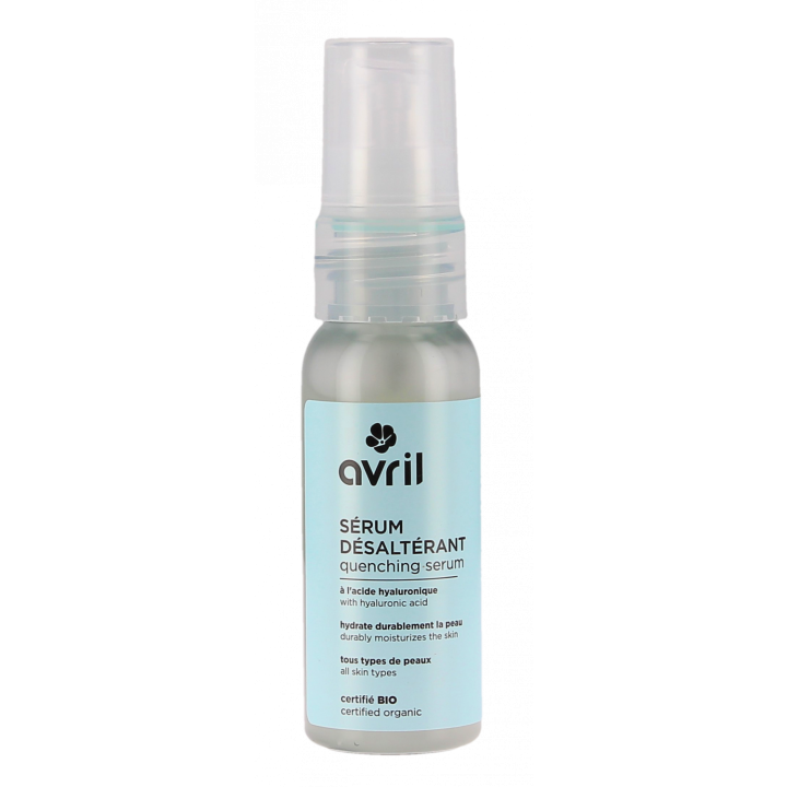Sérum désaltérante bio Avril - flacon-pompe de 30ml