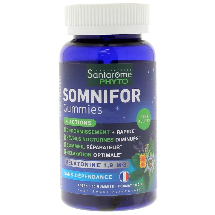 Somnifor Gummies Santarome - pot de 30 gummies