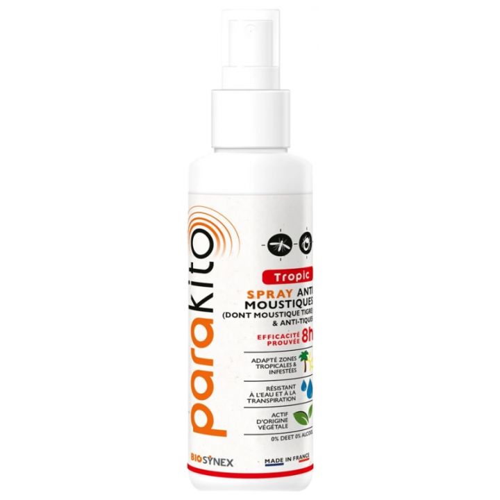 Spray anti-moustiques Tropic Para'kito - spray de 75ml