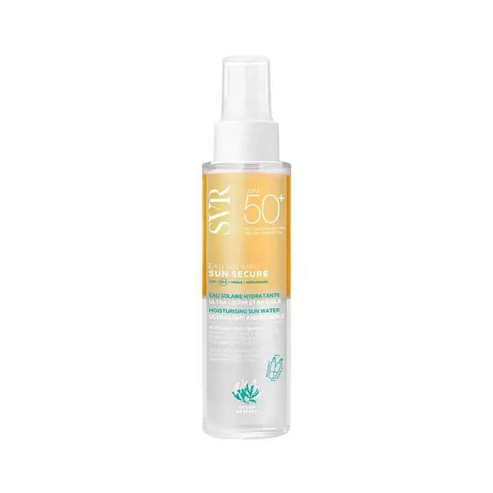 Sun Secure Eau solaire hydratante SPF50 SVR - spray de 100ml