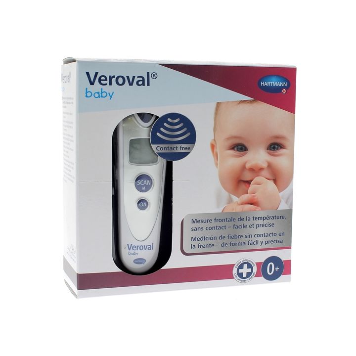 Veroval Baby thermomètre frontal Hartmann - boite de 1 thermomètre