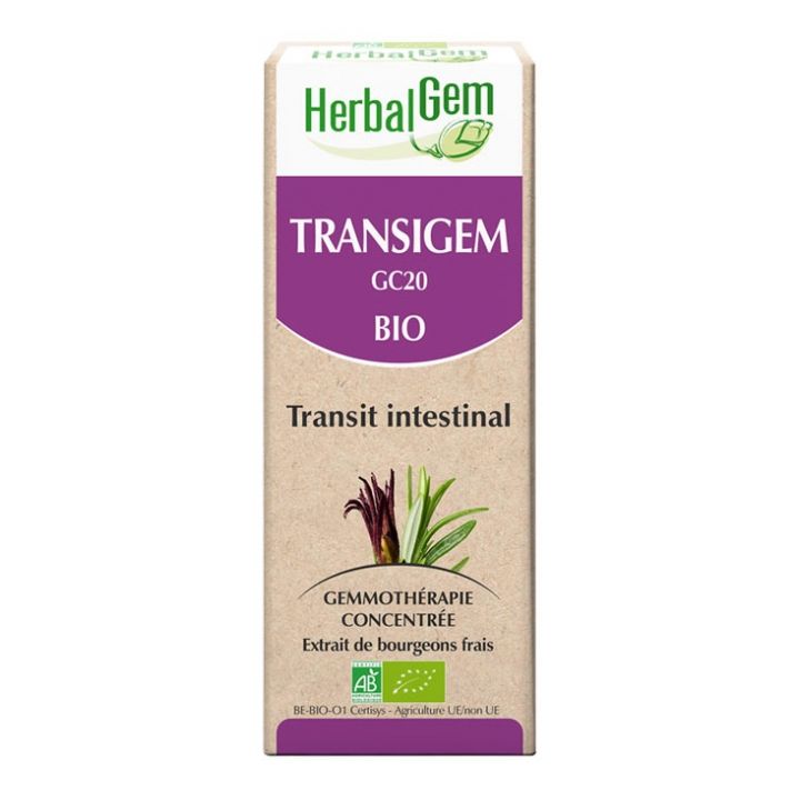 Transigem bio transit intestinal Herbalgem - flacon de 30 ml
