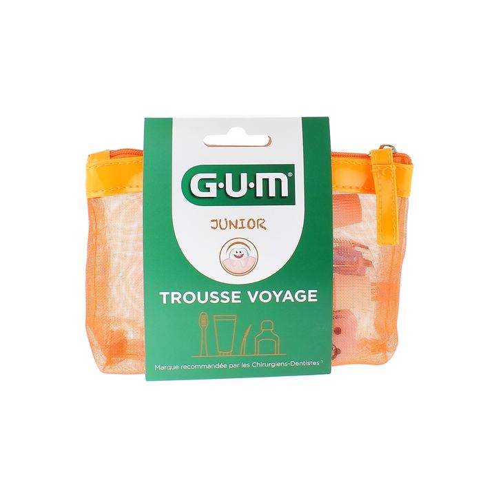 Trousse voyage junior GUM - trousse contenant 3 produits