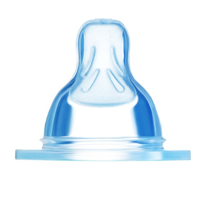 Tétine plate débit 1 lent 0 mois + Mam - 2 tétines