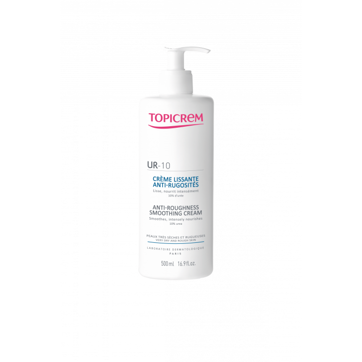 UR-10 Crème lissante anti-rugosités Topicrem - flacon de 500 ml
