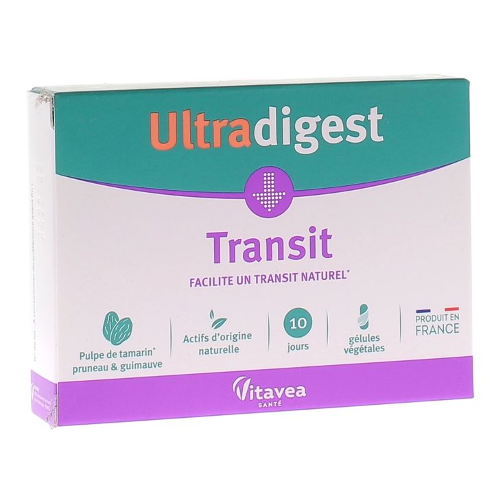 Ultradigest Transit Vitavea - boîte de 10 gélules