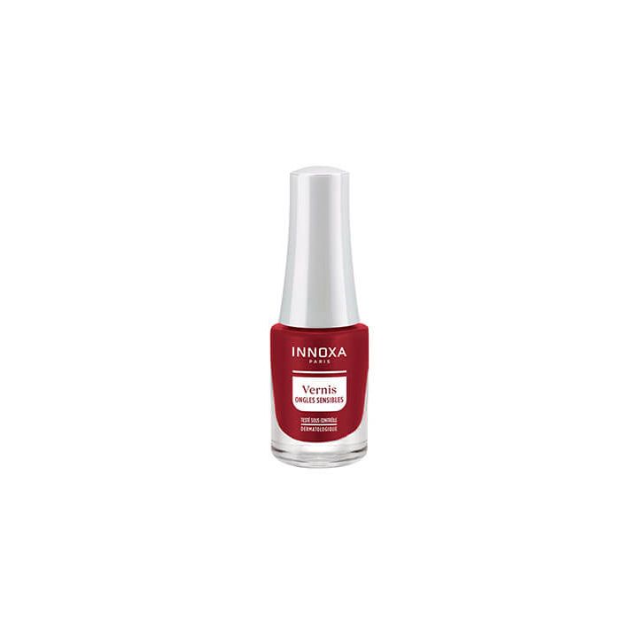 Vernis à ongles hypoallergénique Rouge carmin 706 Innoxa - flacon de 5ml