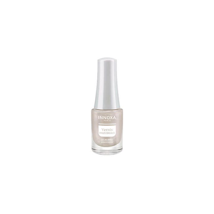 Vernis à ongles hypoallergénique Blanc nacré 201 Innoxa - flacon de 5 ml
