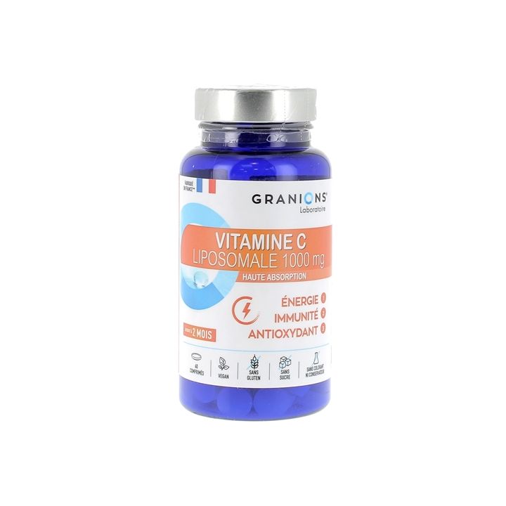 Vitamine C liposomale 1000mg Granions - boîte de 60 comprimés