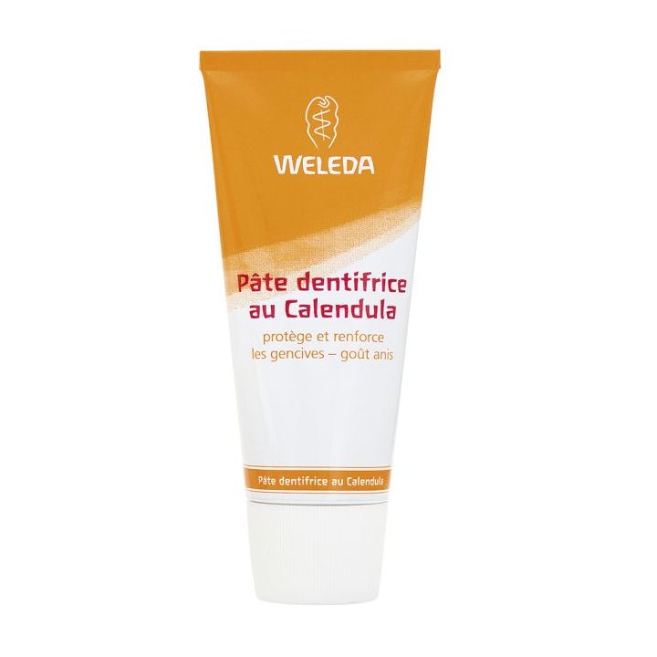 Pâte dentifrice au calendula Weleda - tube de 75 ml