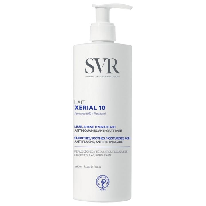 Xérial 10 Lait corps SVR - flacon de 400 ml