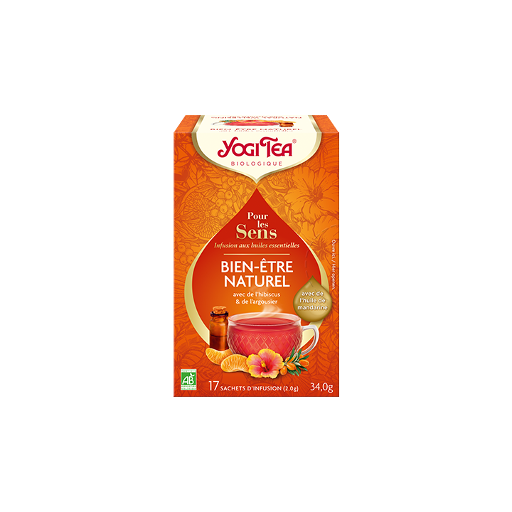 Infusion Bien-être Naturel Yogi Tea - boite de 17 sachets