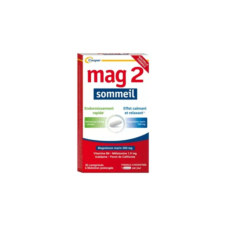 Mag 2 sommeil Cooper - boîte de 30 comprimés
