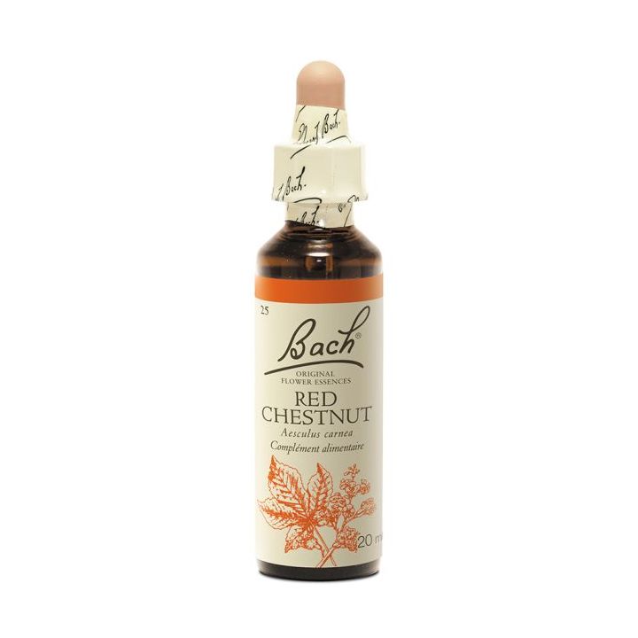 Fleur de Bach Red Chestnut Aesculus carnea - flacon de 20 ml