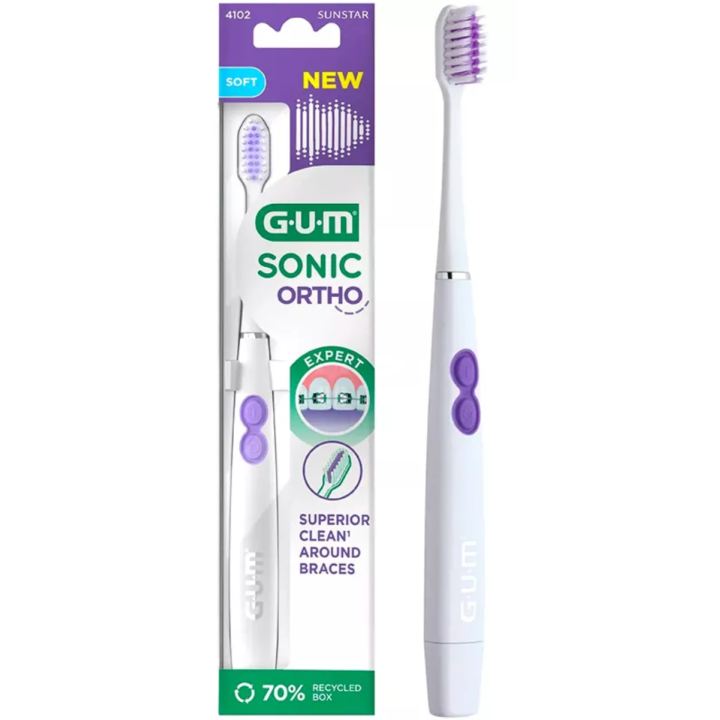 Sonic Ortho brosse à dents soft Gum - une brosse à dents 
