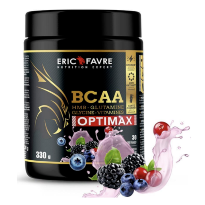 BCAA optimax Eric Favre - pot de 330g