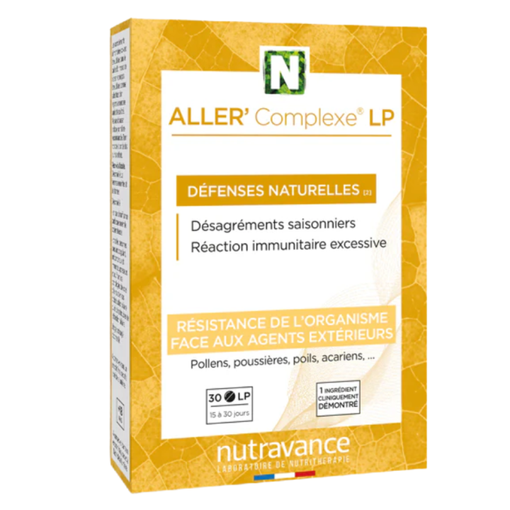 Aller'Complex LP défenses naturelles Nutravance - boite de 30 comprimés