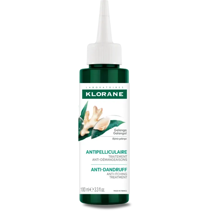 Antipelliculaire traitement anti-démangeaisons Klorane - flacon de 100ml