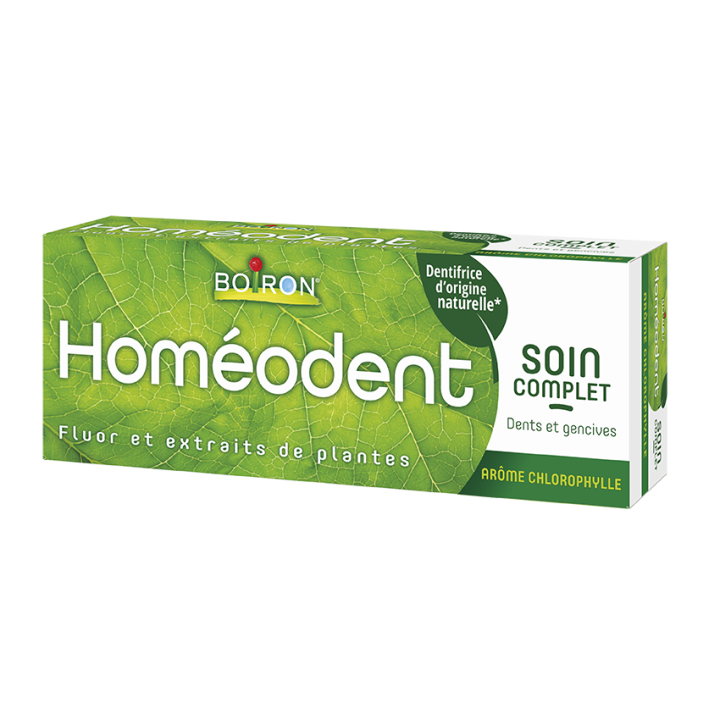 Homéodent soin complet dents et gencives goût chlorophylle Boiron - tube de 75 ml