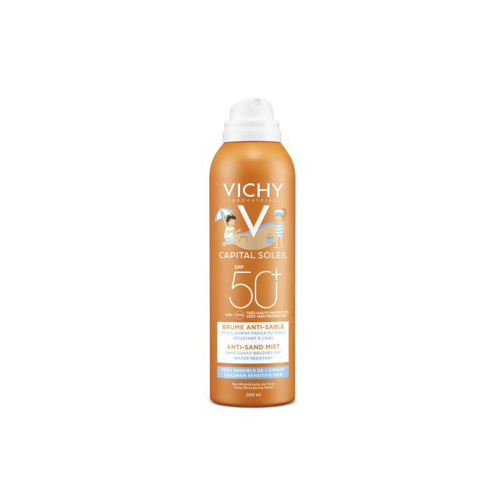 Idéal Soleil brume anti-sable enfant SPF 50+ Vichy - spray de 200 ml