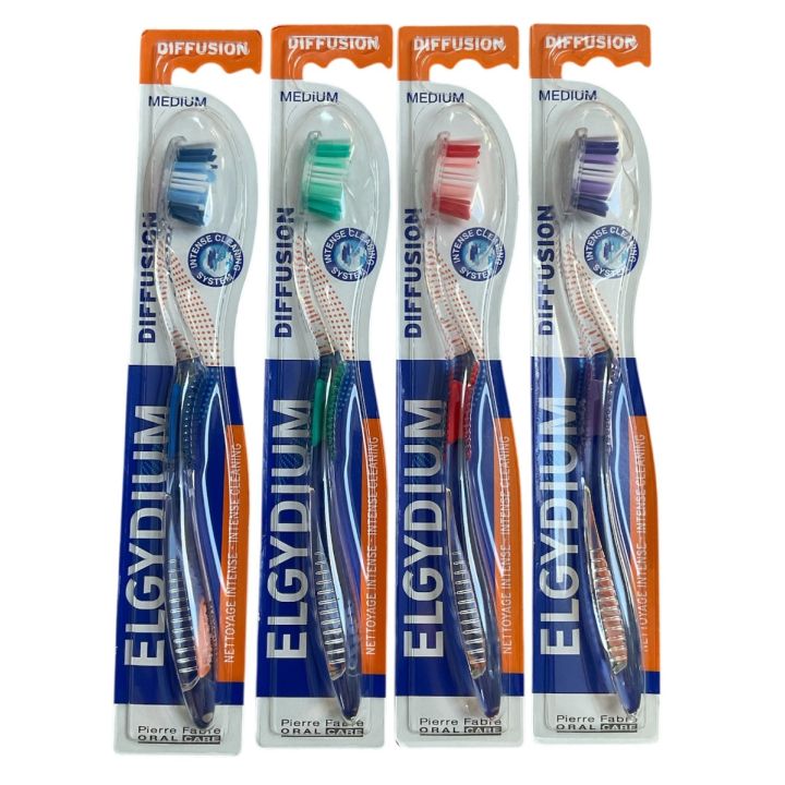 Diffusion brosse à dents Elgydium - une brosse à dents 