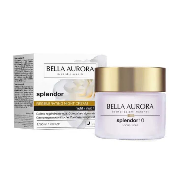Splendor crème régénérante nuit Bella Aurora - pot de 50ml