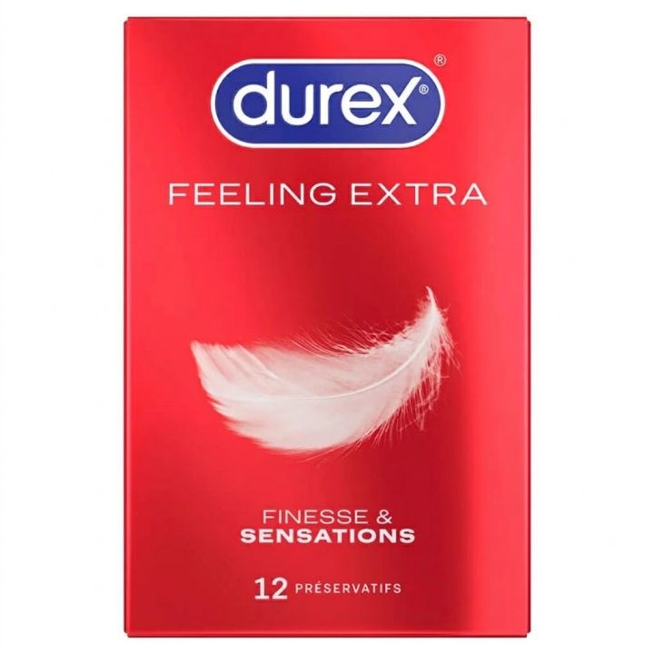 Préservatifs Feeling Extra Durex - boîte de 12 préservatifs