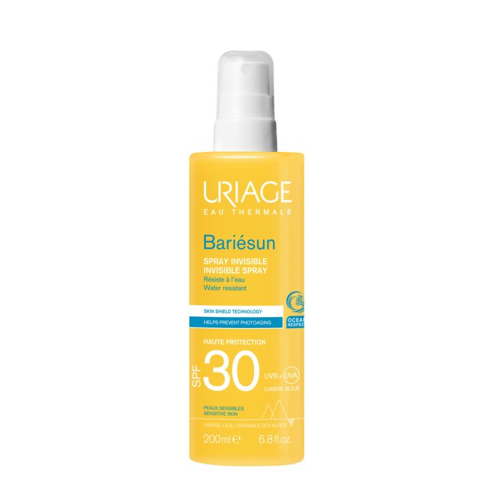 Bariésun spray solaire visage et corps SPF 30 Uriage - 200 ml