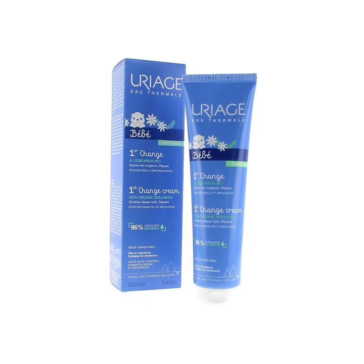 1er Change Bébé Prévention et soin des rougeurs du siège Uriage - tube de 100 ml