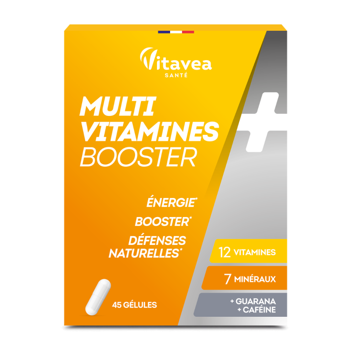 Multivitamines booster Vitavea - boîte de 45 gélules