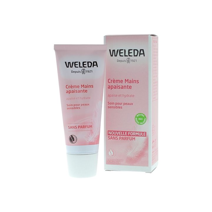 Crème mains apaisante Weleda - tube de 50 ml