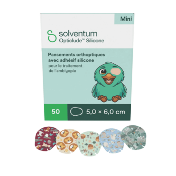 Opticlude Pansements orthoptiques garçons mini 5x6 cm 3M–50 pansements