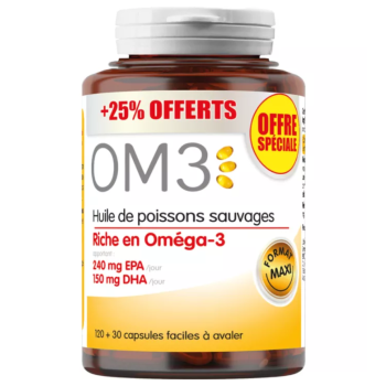 OM3 Huile de poisson sauvage Super Diet