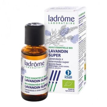 Huile essentielle lavandin super Bio Ladrôme - Flacon de 10ml